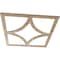 Ekena Millwork Statesman Wood Fretwork Pierced Ceiling Medallion, Red Oak, 22"OD x 14 1/8"ID x 1/4"T CMWP22X22X0250STRO - alternate 4